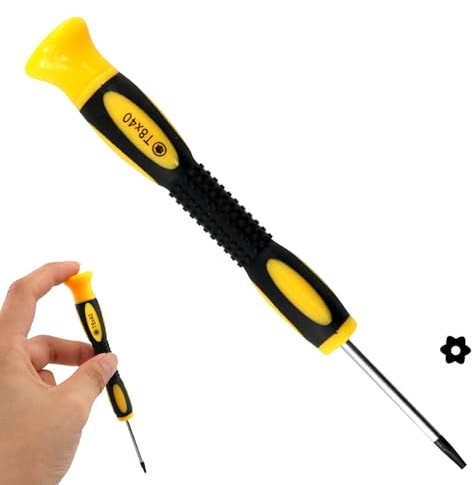 Tournevis Torx T8 T8H pour réparation PS5, tournevis de précision T8 avec embouts magnétiques pour Xbox One, manette Xbox 360, PS3, PS4, manette sans fil, MacBook, acier S2
