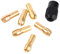 6pcs Collet Chuck Sleeves Strong Clamping Force Tools Set for DIY Craftsmen Brass Material