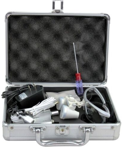 Dental Lupenbrille Lupe Zahnarzt 3.5X Lupenbrille LED Licht Kopflupe Headlampe Dental Loupes