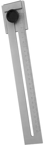 Sunydog Medición de la Regla de Marcado Madera 0~250 Mm Rango Medición Taller Carpintería Alta Precisión