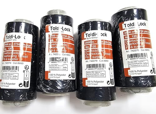 Overlock Gütermann Toldi No. 120, 2.500m 4 Konen 6855 marineblau