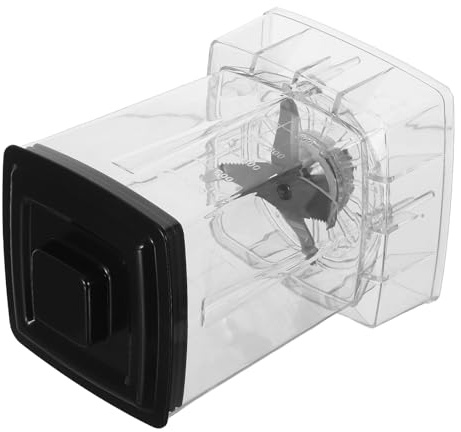 MOLUCKFU Contenitore per Brocca di Frantumazione da 600 Ml in Plastica Trasparente, Tazza per Macchina del Latte di Soia Commerciale, Ricambio Versatile per Succhi e Riutilizzabile
