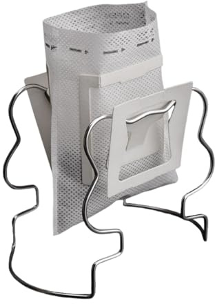 Porte-filtre à café goutte à goutte Support en acier inoxydable portable