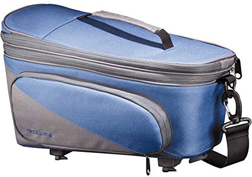 Racktime System Tasche Talis Plus inkl. Snapit Adapter blau/grau + Flicken