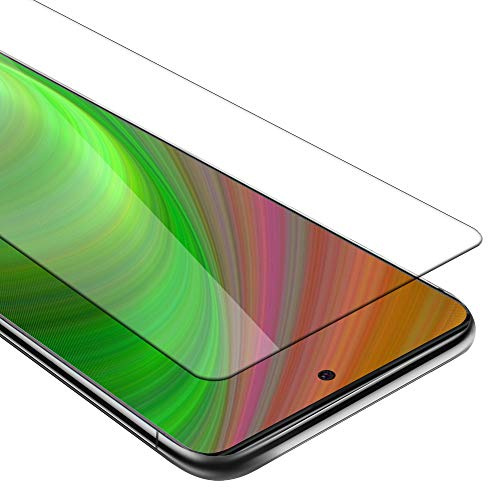 Cadorabo Panzer Schutz Glas für Samsung Galaxy S20 PLUS - Schutzfolie in Ultra-Klar Hüllen freundlich - Gehärtetes (Tempered) Glas Dipslayschutz Folie in 9H Härte Anti Kratzer
