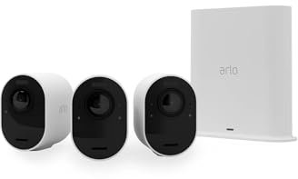 ARLO Caméra de Surveillance Ultra 2 - Pack de 3 caméras extérieures
