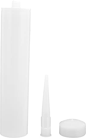 ASHATA Empty Caulk Tube 5 Pack 10.5 oz Caulking Sealant Tubes for DIY Construction
