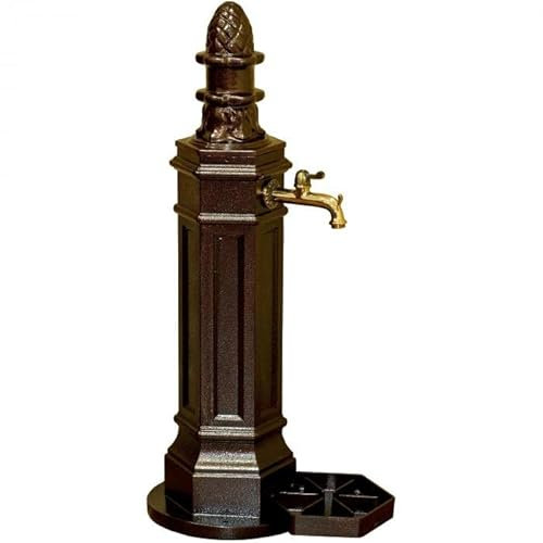 MetallWeb® Gartenbrunnen, Standbrunnen Roma, in unterschiedlichen Farben (Hammerschlag Bronze)