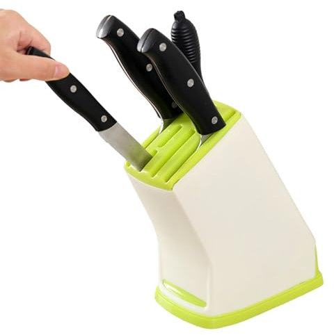 Portacuchillos de pie – Soporte de almacenamiento para cocina – Soporte de almacenamiento para cuchillos | Soporte de utensilios de cocina, estante de cocina con poco espacio | Soporte de cuchillo con