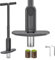 Lifeswell Bulb Planter Tool Long Handle with Stainless Steel Sharp Serrations, Sod Plugger for Lawn & Garden, Grass Plugger Tool with Soft Rubber Grip for Digging Holes Plant Bulb
