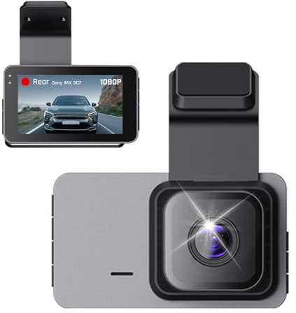 Dashcam Auto Vorne, 2K+1080P WiFi Dashcam Auto, Dash Cam G-Sensor, Car Camera APP Control, WDR, Loop-Aufnahme Bewegungserkennung und Parkmodus Dasch-cam Auto
