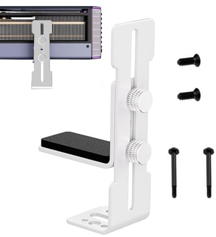Soporte de tarjeta gráfica: soporte de metal, posición de ventilador ajustable | Soporte de GPU duradero con diseño de altura flexible, evita la competencia en versiones de PC para bur