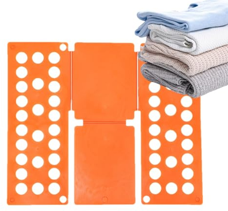 Folding Clothes Board - T Shirt Folder Clothes Folding Board - Fold Helper Fast Foldable Household Liner Sorter for Adults Children Dorm Travel
