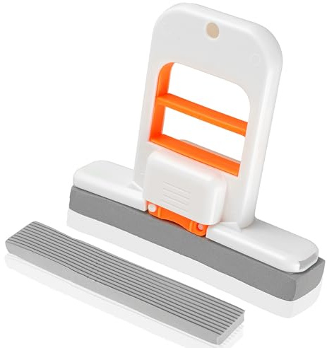 CDDCWZ Mini trapeador Plegable de Escritorio, trapeador de Esponja Mini, trapeador de Esponja Absorbente, trapeador de Limpieza en seco y húmedo para baño, Cocina