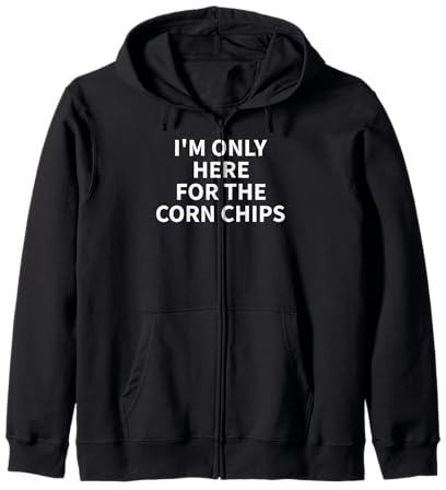 Vêtements de copeaux de maïs - Design Amusant et Mignon pour Amoureux des Frites Sweat à Capuche