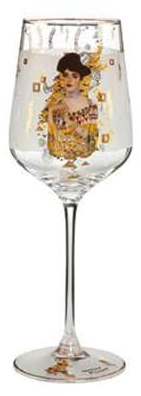 Goebel Gustav Klimt Weinglas Adele Bloch-Bauer H. 25cm 450ml