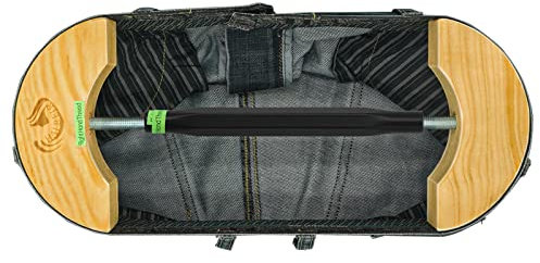 HAIBEIR Einfacher Hosenspanner für Jeans mit Aluminiumlegierung, verstellbare Schnalle, Taillendehner – sofort dehnbar, 76,2 cm bis 149,9 cm