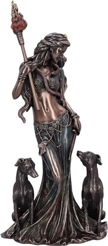 Nemesis Now Bronze Mythological Hecate Moon Goddess Figurine 34cm