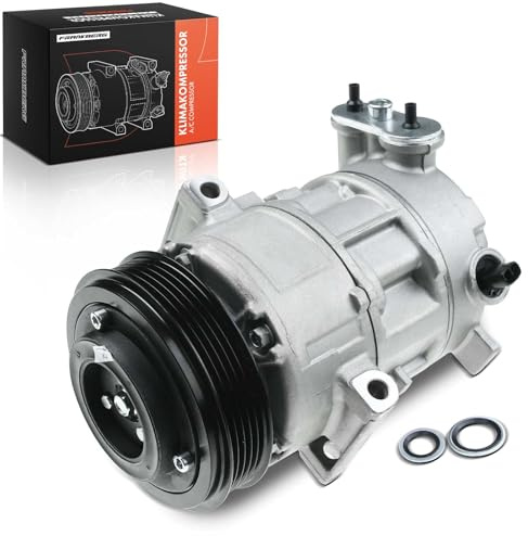 Frankberg Klimaanlagen Kompressor mit Kupplung Benzin Kompatibel mit Corsa D S07 1.6L 2006-2014 Corsa E X15 1.6L 2015-2025 Replace# 977012H000, inkl. Öl vorbereift