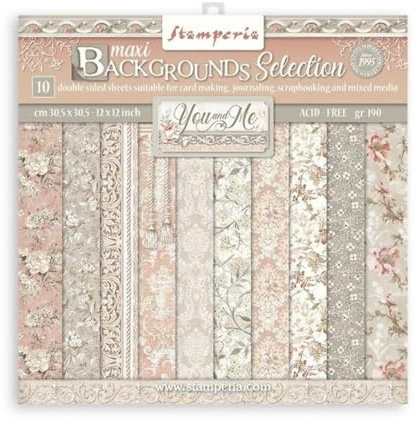 Paper PAD 12X12 10PK You and ME