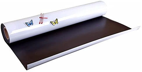 LGGH Whiteboard-Aufkleber-Aufkleber, Whiteboard-Tapete, Weiße Brettaufkleber, Trockene Löschpapier, Peel- Und Stock-Weiße Löschbretter Für Wand/Tisch/Türen/Glas/Kühlschrank,120×180cm