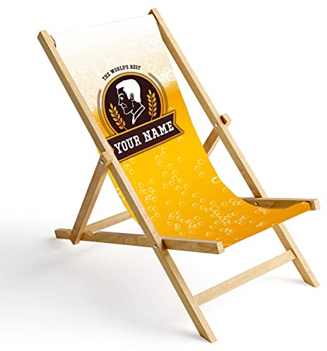 Däckstol trä hopfällbar solstol stol trädgård strandstol design öl [119]