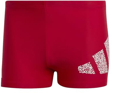 adidas H62973 Branded Boxer Costume da Nuoto Better Scarlet/White M