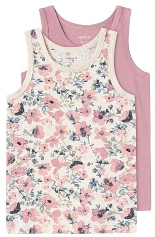 ONLY & SONS Mädchen Nmftank Top 2p Nostalgia Flower Noos