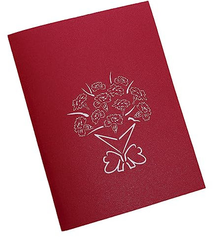 Ciieeo Aufpoppen Grußkarten Mit Umschlag Für Geburtstag Valentinstag Weihnachten Und Feiertage Handgefertigt Aus Papier