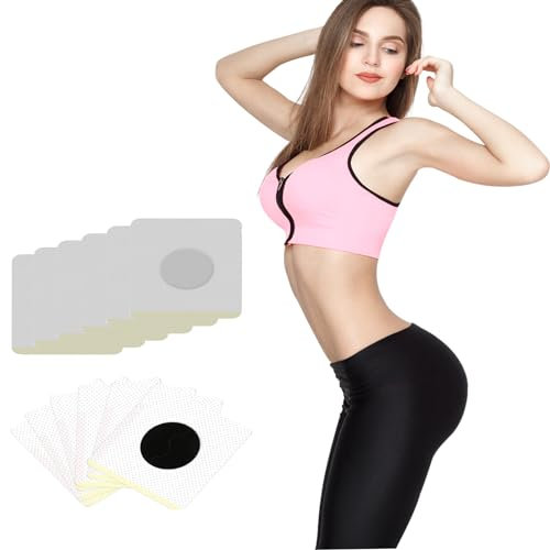 Slim Patch, Abnehmen Patch, Gewichtsverlust Patch, vergrößert Bauchfettverbrennung, fettverbrennung am bauch, Eimer Taille, Bauchfett Taille, Anti Cellulite, Schnelles Abnehmen (schwarz und weiß3)