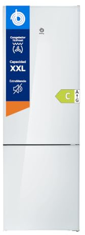 Balay, Frigorífico combinado, XXL, 203 cm, Cristal Blanco, 3KFC879BI