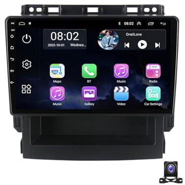 Estéreo para automóvil Pantalla táctil de 9 pulgadas Audio para automóvil para Subaru Forester 2017~2020 con cámara de respaldo 720P Bluetooth GPS Receptor de radio para automóvil Carplay incorpor