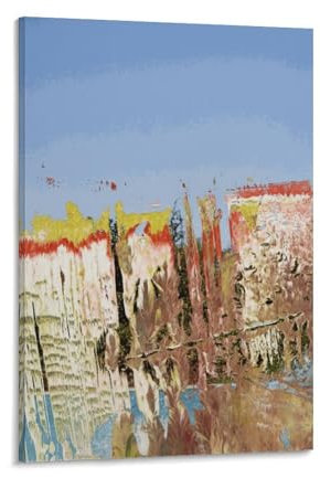 Ohne Titel 9. März 2009 von Gerhard Richter, Kunstdruck auf Leinwand, Poster, Wandfarbe, Poster, Dekoration, moderne Wohnkunstwerke, 20 x 30 cm