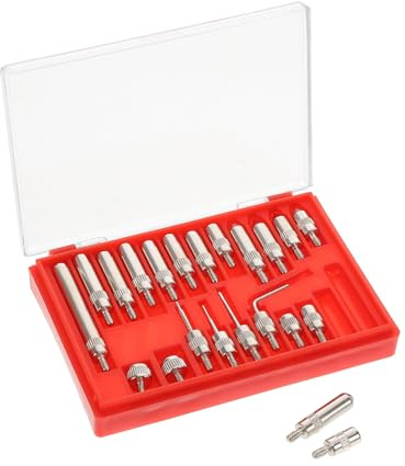 Messuhrverlängerung 1 Satz Metall Präzisionsmesswerkzeug für Heimwerker | Silber, Vielseitiges Zubehörset, Robust gegen Beschädigung, Einfache Bedienung, für Kfz Reparatur und Selbstgemacht