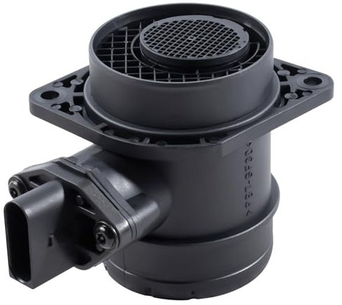 Sensore MAF del misuratore di portata d'aria di massa adatto per A3 8P Golf V Golf VI Golf Plus A4 8E Polo Yeti 5L Passat B6 Transporter T5 Mk5 1K 2003-2012 Codice articolo 0986284009 0281002531