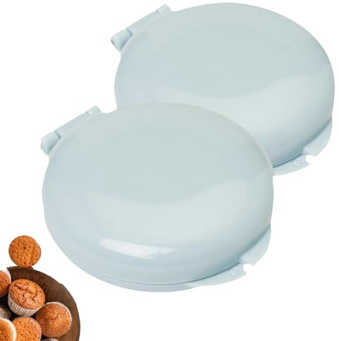 Stampo per cake pop, stampi rotondi per cioccolatini, caramelle dure, stampo rotondo per caramelle, cake pop, stampo per lecca-lecca, stampo per biscotti per pasticceria, tartufo (2, blu)