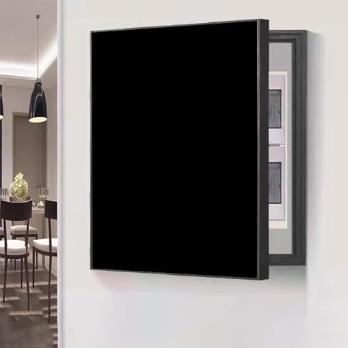 Sicherungskasten Abdeckung Schrank 12 / 14 / 16 / 18 / 20 / 24 Leistungsschalter-schalttafelabdeckungen, Schwarz/Weiß/Grau Schalttafel Abdeckun, Black, 40 x 50cm (15 3/4 x 19 3/4)