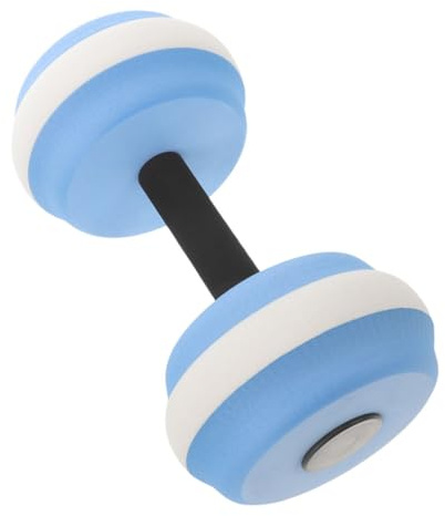Alipis EVA Wasser Hantel für Wassertraining Leichtes schwimmfähiges Pool Dumbbell für Wasserübungen und Wassergymnastik Geeignet für Schwimmübungen und Muskelaufbau im flachen Wasser