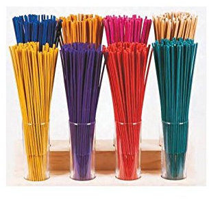 Euroscents Difussion Emim - Mazo de 100 Sticks Incienso 32 cm - 20 Aromas Sorpresa