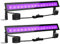 Onforu Lot de 2 UV Lumière Bar 27W, Projecteur LED Lumière Noire, Niveau UV-A Lampe LED Ultra-violet, IP66 Étanche Extérieur UV Wall Washer Éclairage pour Halloween, Noël, Soirée, Disco, Fête