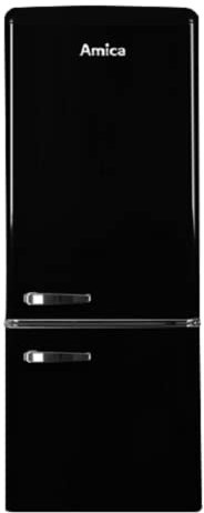 Amica KGCR 384 150 S / Kühl-/Gefrierkombination / Retro / Black Olives
