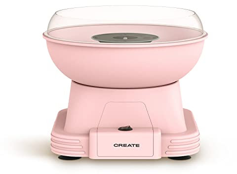 CREATE/COTTON CANDY MAKER/Machine à barbe à papa Rose / 500W