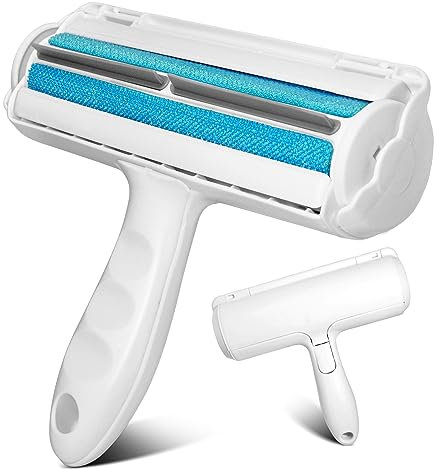 Mmyzao Brosse Anti Poils Animaux Chat Chien Accessoire,Ramasse Poils,Brosse Anti Poil pour Vetement,Canapé,Voiture,Lit,Tapis