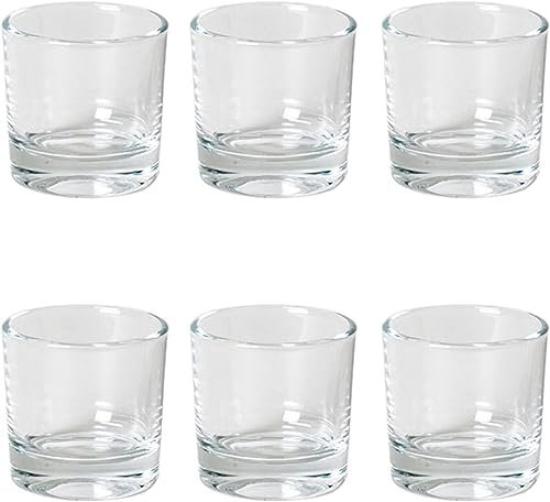 Adri. Vasos chupitos de cristal 4,8 cl. Chupito valido para lavavajillas (6)