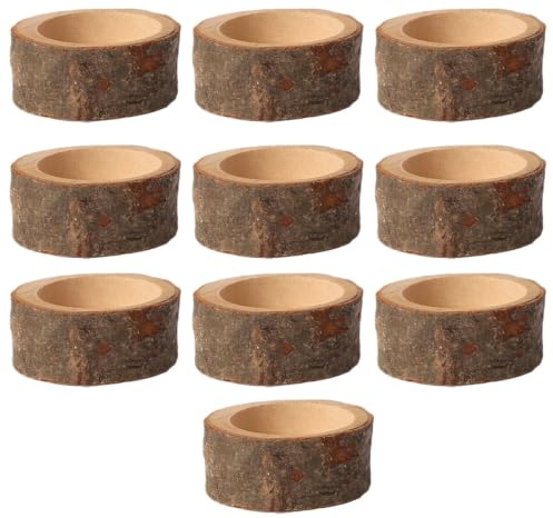 GOOHOCHY 10pcs Wooden Branch Stake Candle Holders Votive Tealight Holders for Wedding Home Christmas and Valentine's Day Decorations Creative Design for Parties and Banquets