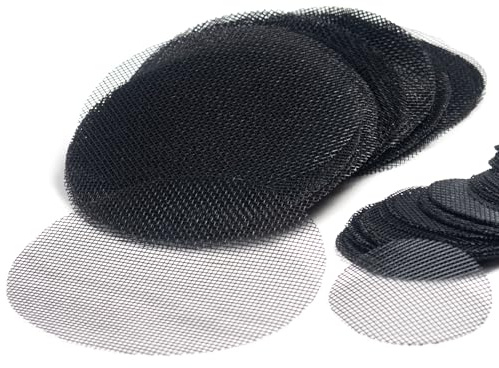 Greenology 200pcs Plant Pot Drainage Mesh, Dia 10cm x 100 + Dia 5cm x 100, improves Ventilation and Waterlogging