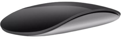Mouse Senza Fili Bluetooth 5.0 Ricaricabile, Mouse Silenzioso di Tocco Dell'arco Multiplo Ultra-sottile per il PC,Computer Portatile (Nero)