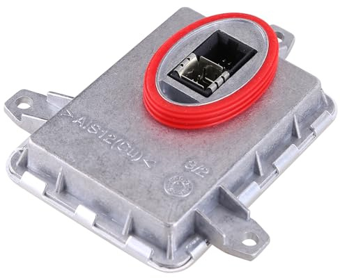 Ballast de phare au xénon D1S 1307329317 - Compatible avec Mitsubishi Electric et AL HID - Unité de commande de phare HID xénon D1S HID - Régulateur de tension - Module ballast - Argenté