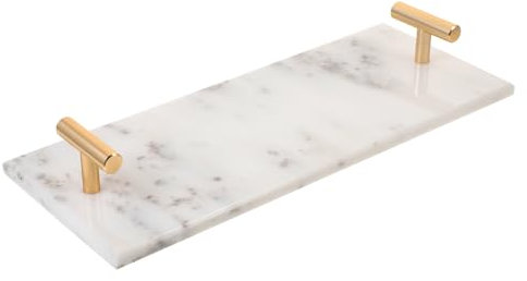 LAPYAPPE 1pièce Élégant Plateau De Rangement Pour Gâteaux Et Bijoux Support Pratique Pour Desserts Et Café Marbre