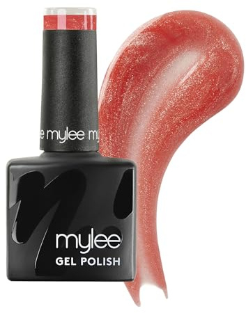 Mylee Smalto Gel Semipermanente 8ml [Ibiza Sunset] UV/LED Nail Art | Manicure Pedicure, Lunga Durata, per Uso Professionale e Domestico [Fine Glitter Range] - Vegan & Cruelty Free